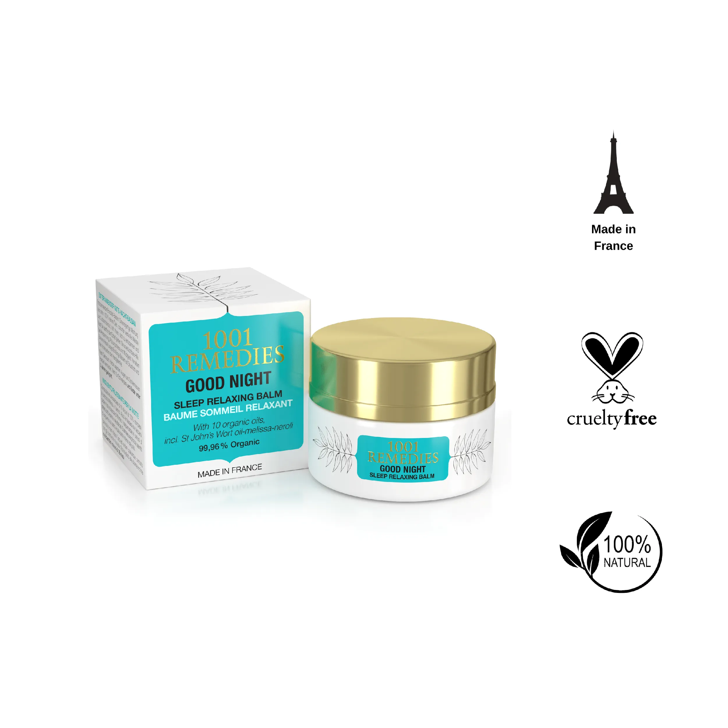 1001 REMEDIES Sleep Aid Balm | All Natural & Vegan