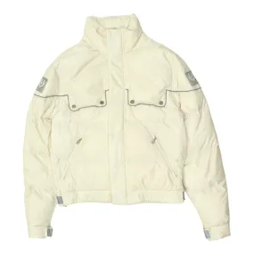 Belstaff Mens White Padded Puffer Jacket | Vintage High End Designer VTG