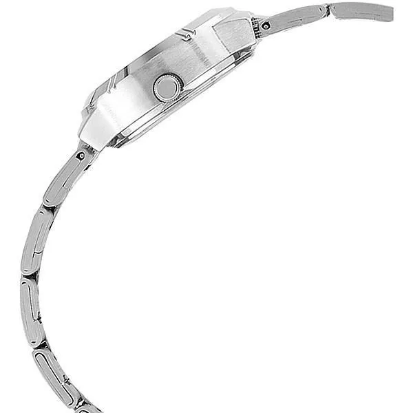Casio LTP-1241D-1ADF Silver/Black Stainless Steel Strap Watch for Women