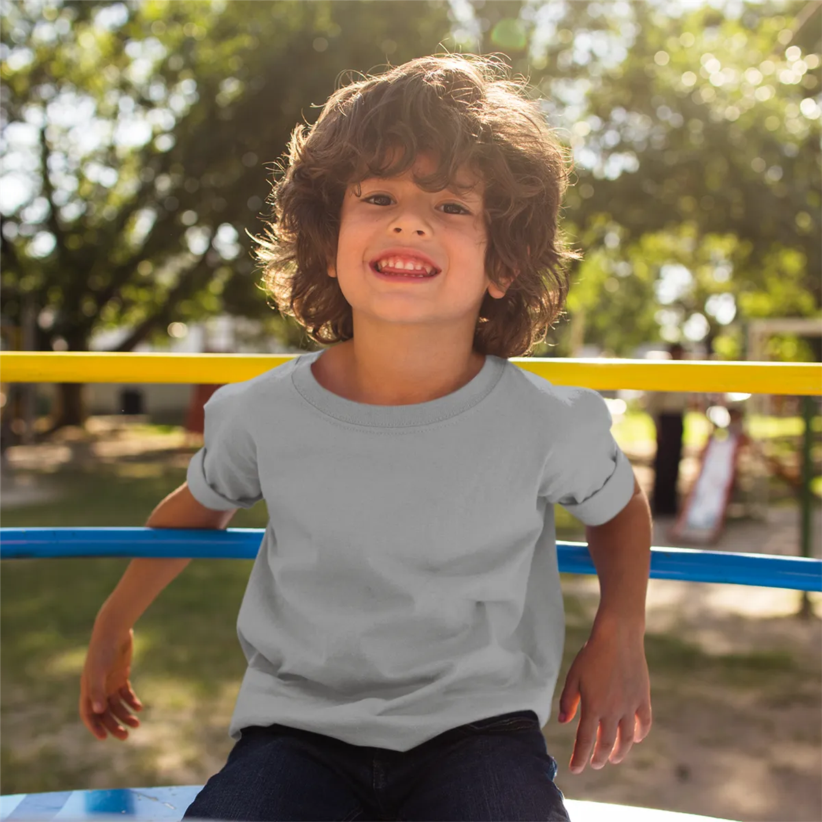 [Custom Text]  Endanzoo Organic Toddler Kids T-shirt - Short Sleeve