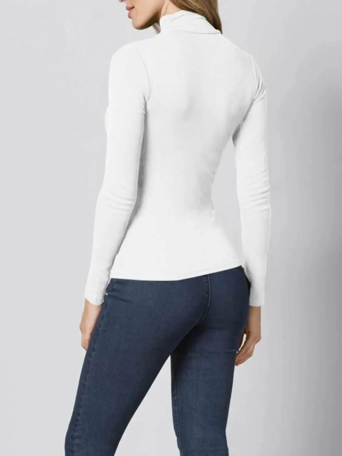 Cutout Turtleneck Long Sleeve T-Shirt and more amazing deals