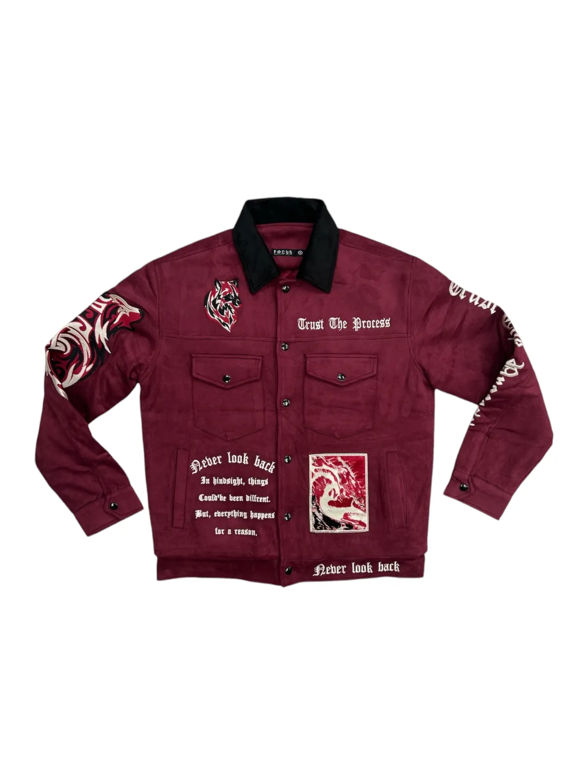 FOCUS SUEDE MEN JACKET MULTI COLORS