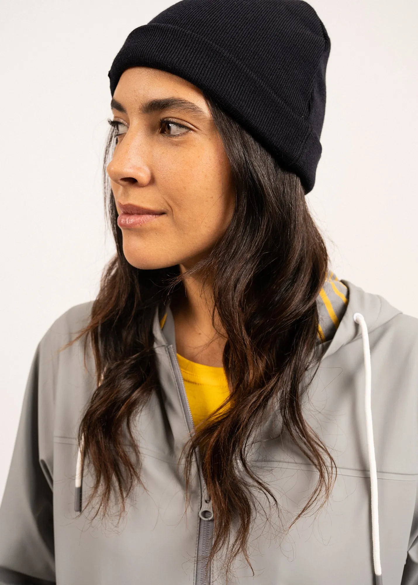 Gemini hat - in wool, lined with cotton (NAVY)