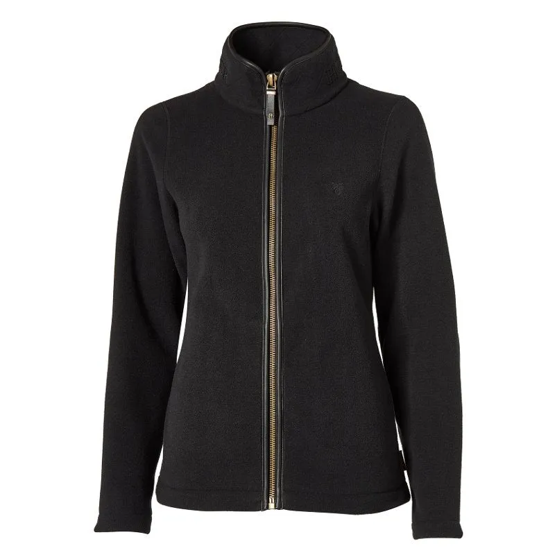 Holland Cooper Country Ladies Fleece Jacket - Black