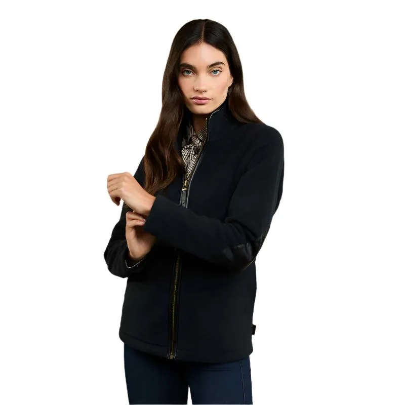 Holland Cooper Country Ladies Fleece Jacket - Black