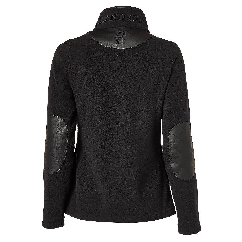 Holland Cooper Country Ladies Fleece Jacket - Black