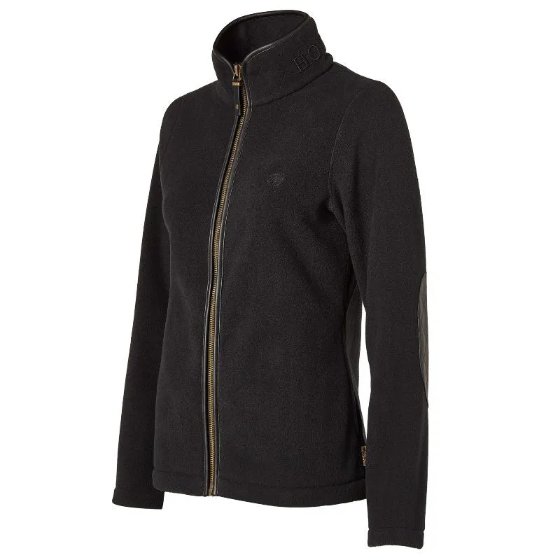 Holland Cooper Country Ladies Fleece Jacket - Black