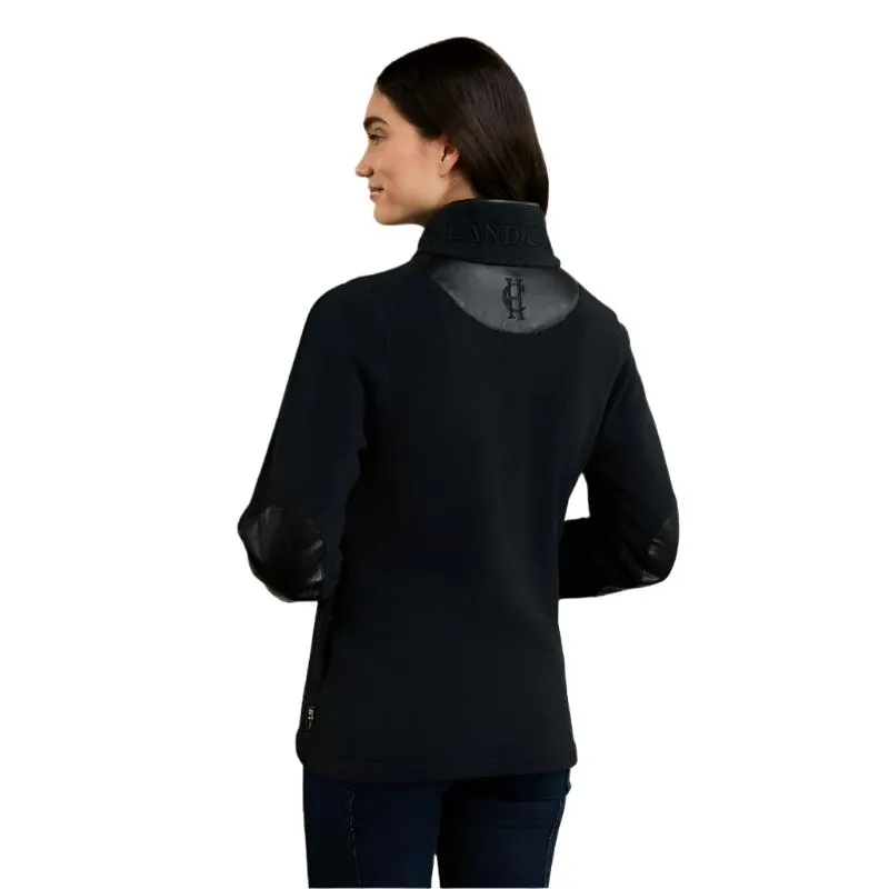 Holland Cooper Country Ladies Fleece Jacket - Black