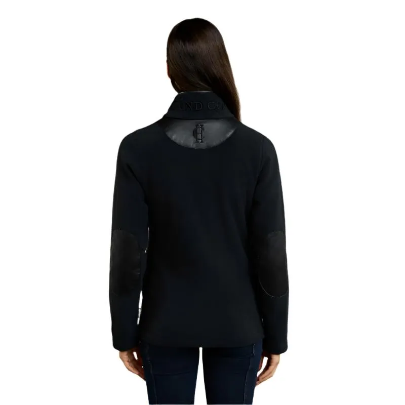 Holland Cooper Country Ladies Fleece Jacket - Black