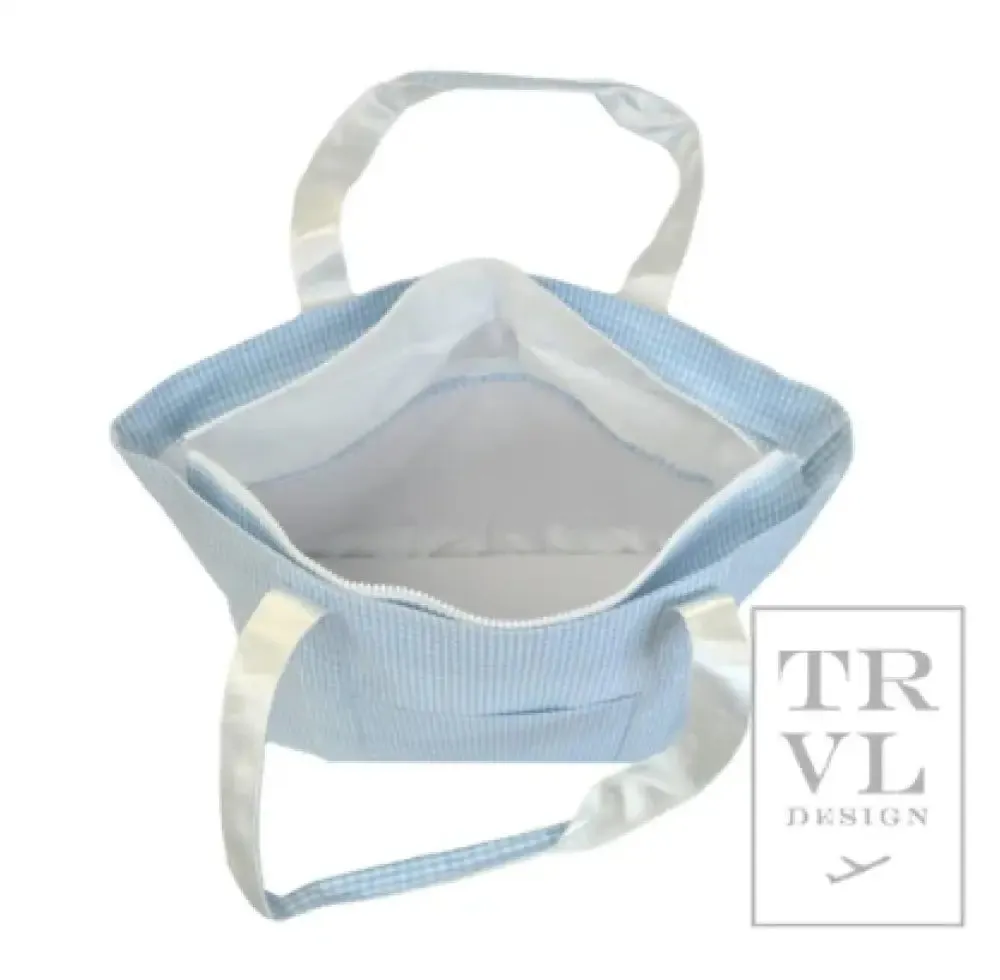 Jumbo Tote - Xtra Large Tote Gingham Mist