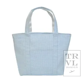 Jumbo Tote - Xtra Large Tote Gingham Mist