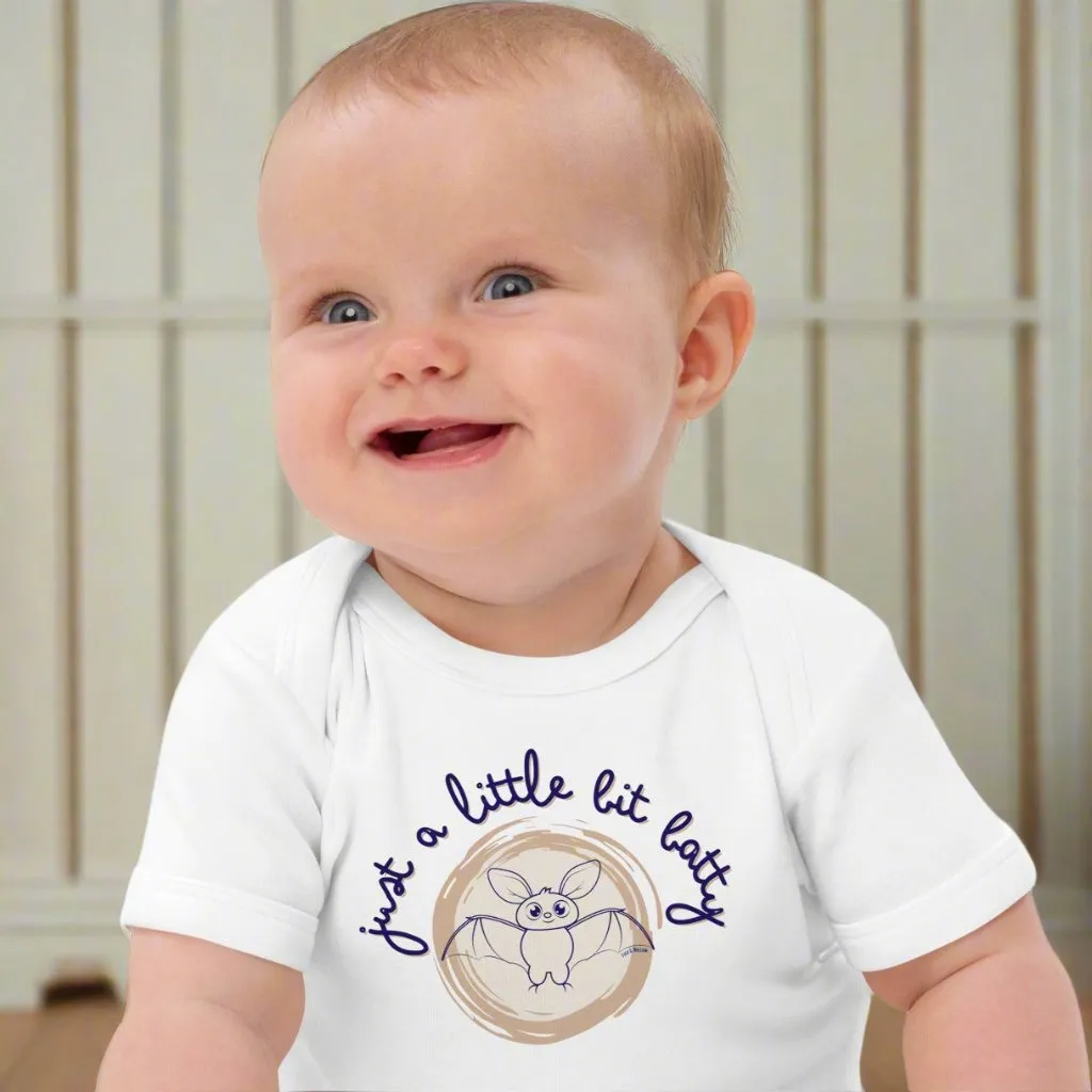 Just a Little Bit Batty Baby Bodysuit - Organic Cotton