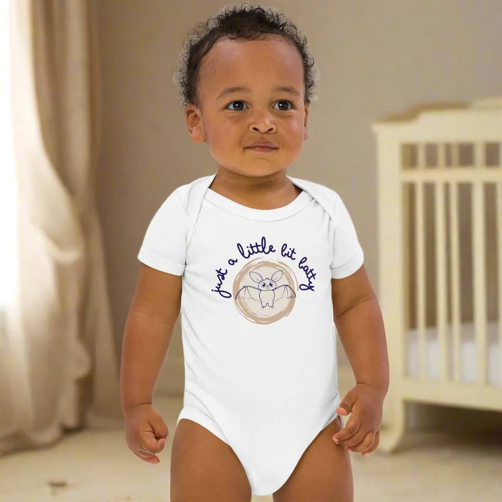 Just a Little Bit Batty Baby Bodysuit - Organic Cotton