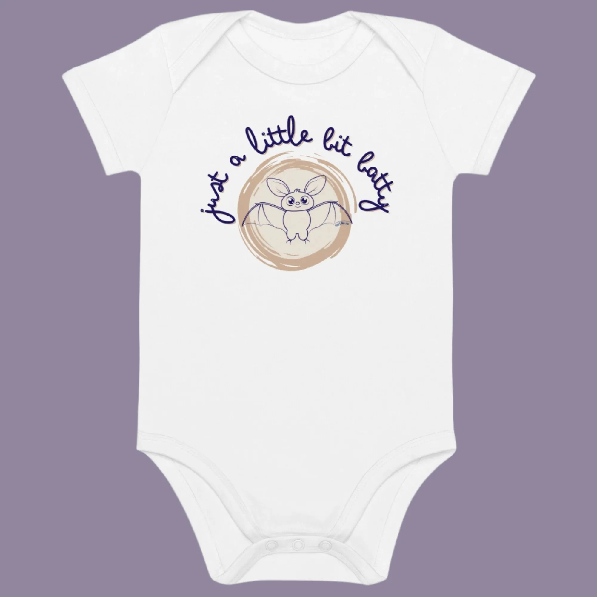 Just a Little Bit Batty Baby Bodysuit - Organic Cotton