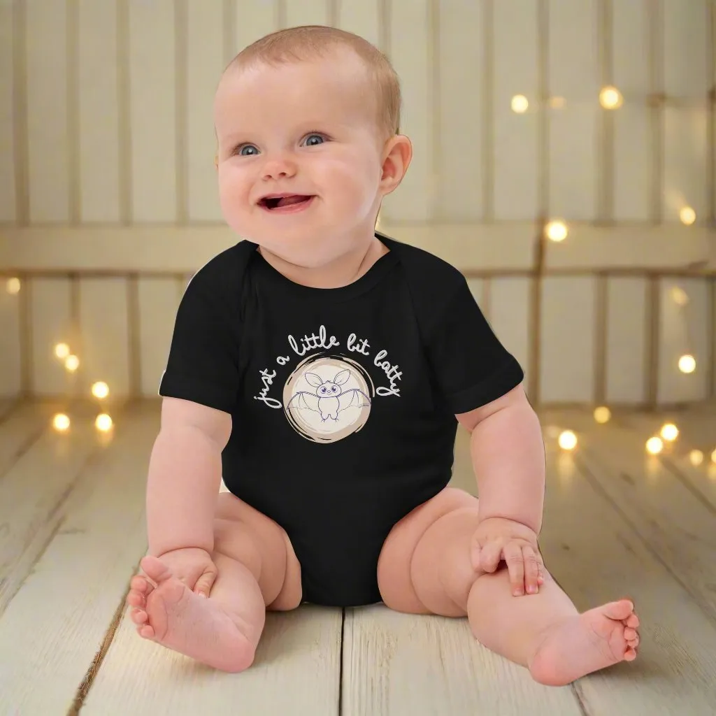 Just a Little Bit Batty Baby Bodysuit - Organic Cotton