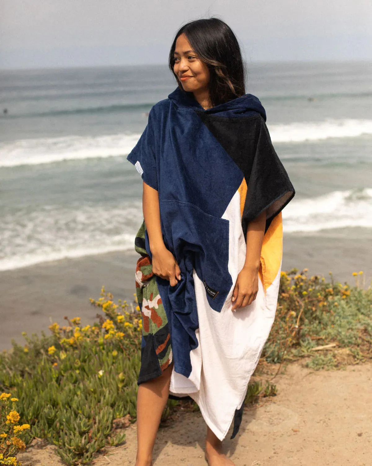 Leus Brown Sunrise Camo Original Eco Poncho