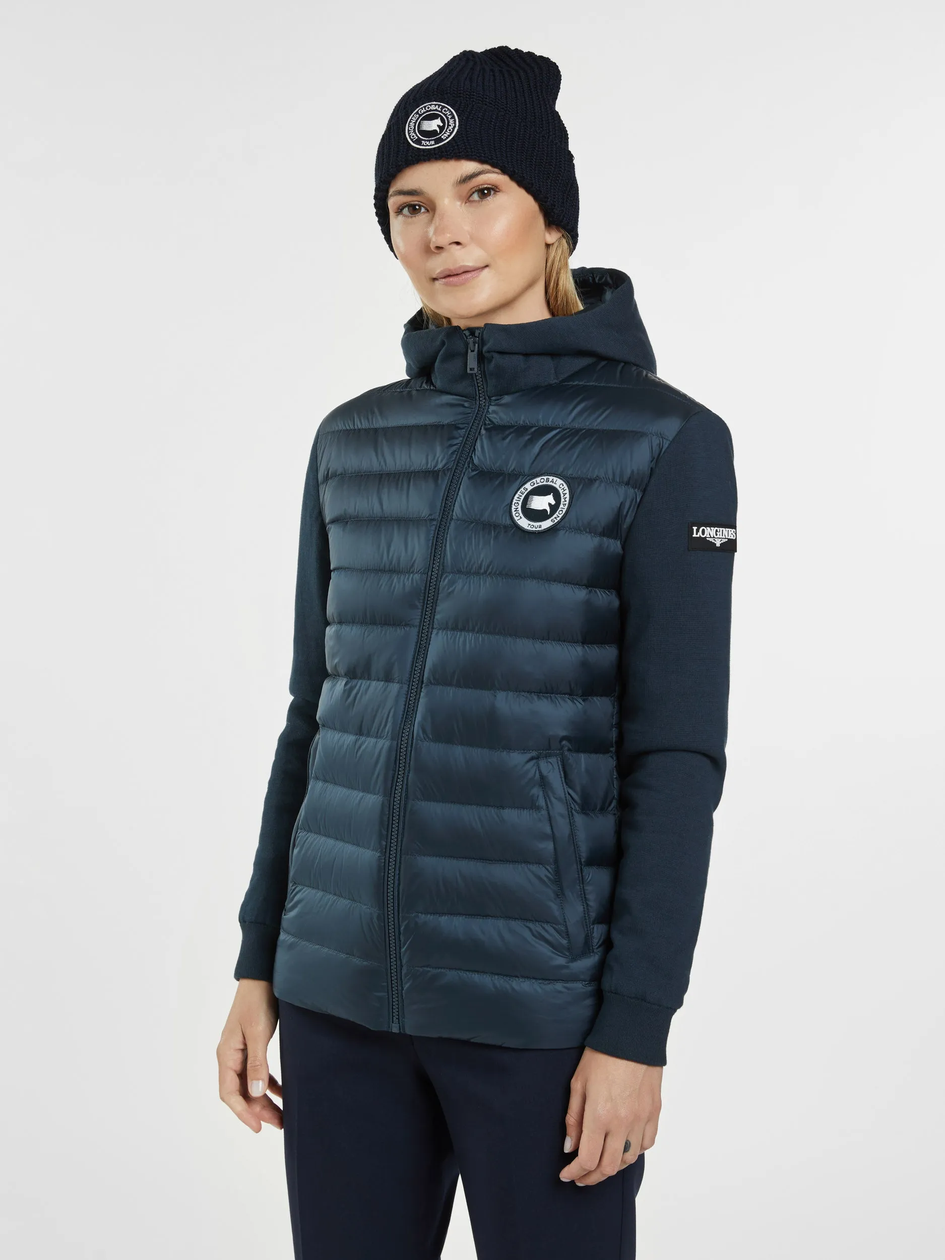 LGCT Essentials Women's Padded Jacket - Navy Blue
