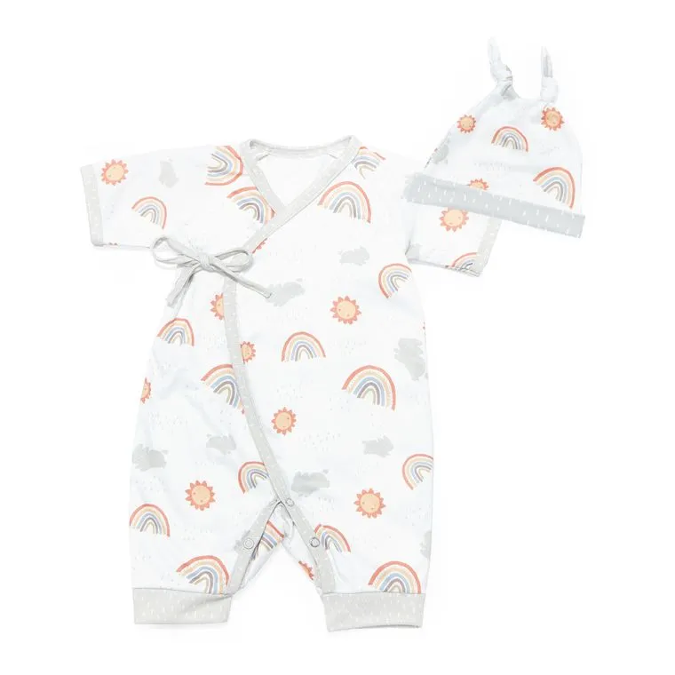 Little Sunshine Kimono & Hat Set