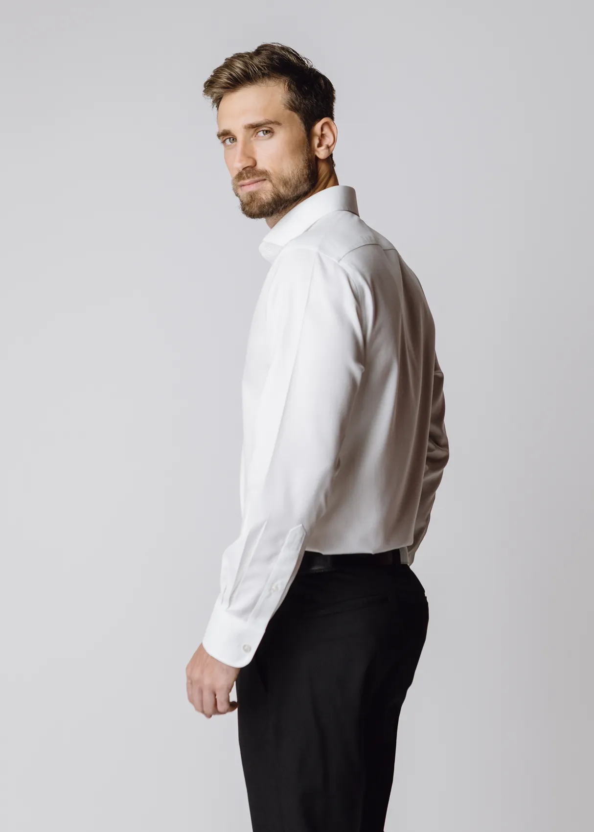 Londoner Re-Defined White Shirt Contemporary