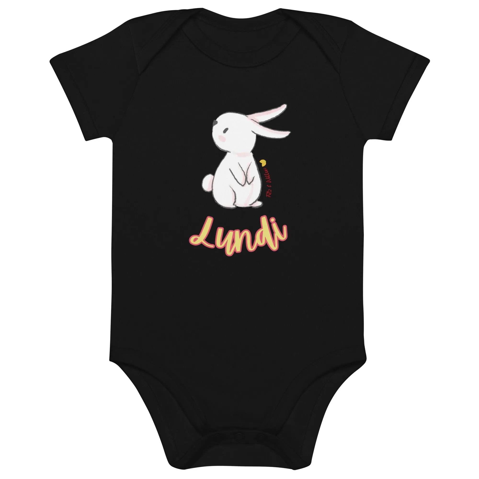 Lundi, Organic cotton baby bodysuit