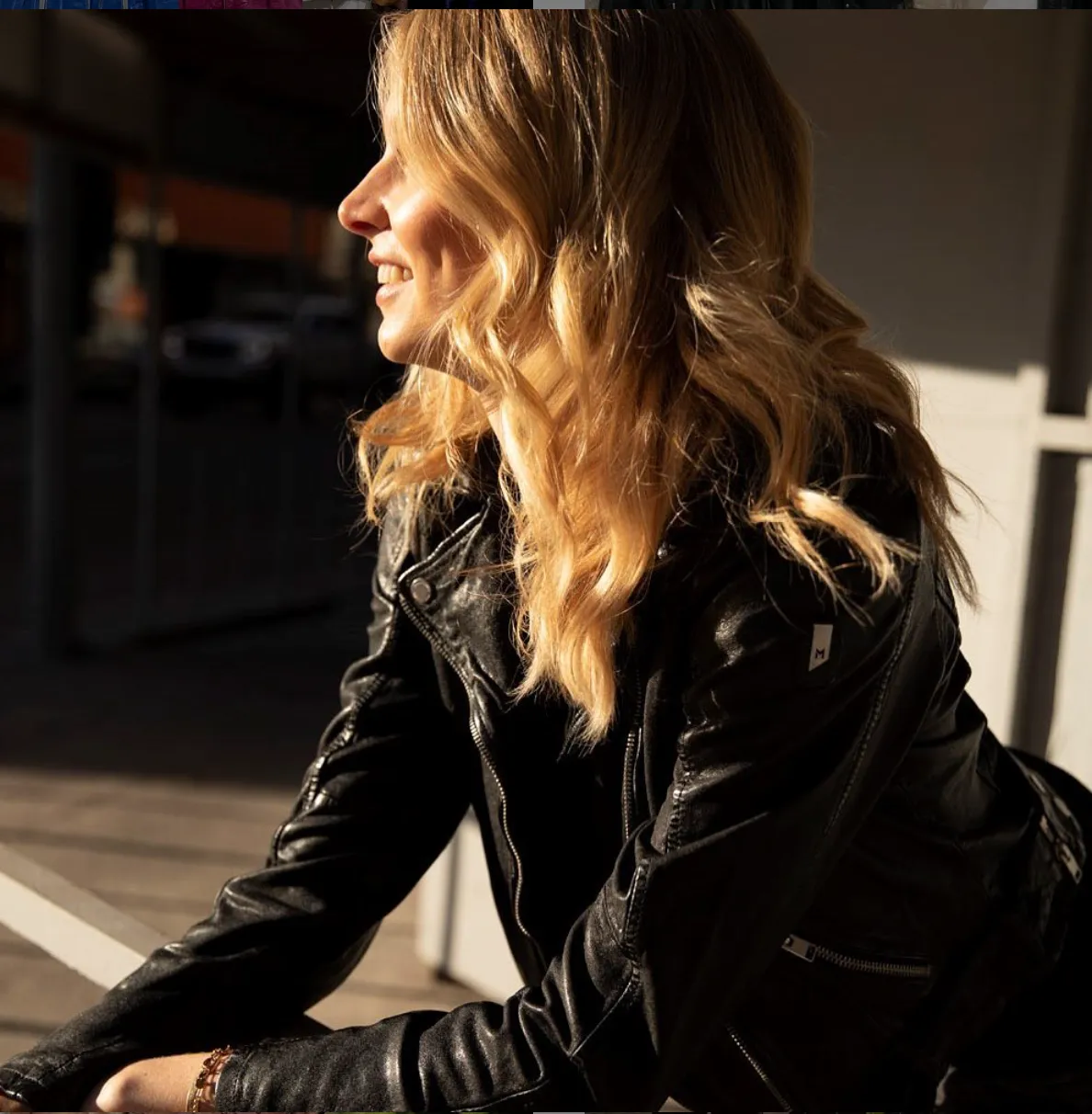 Mauritius - Sofia 4 RF Woman's Leather Jacket - Black