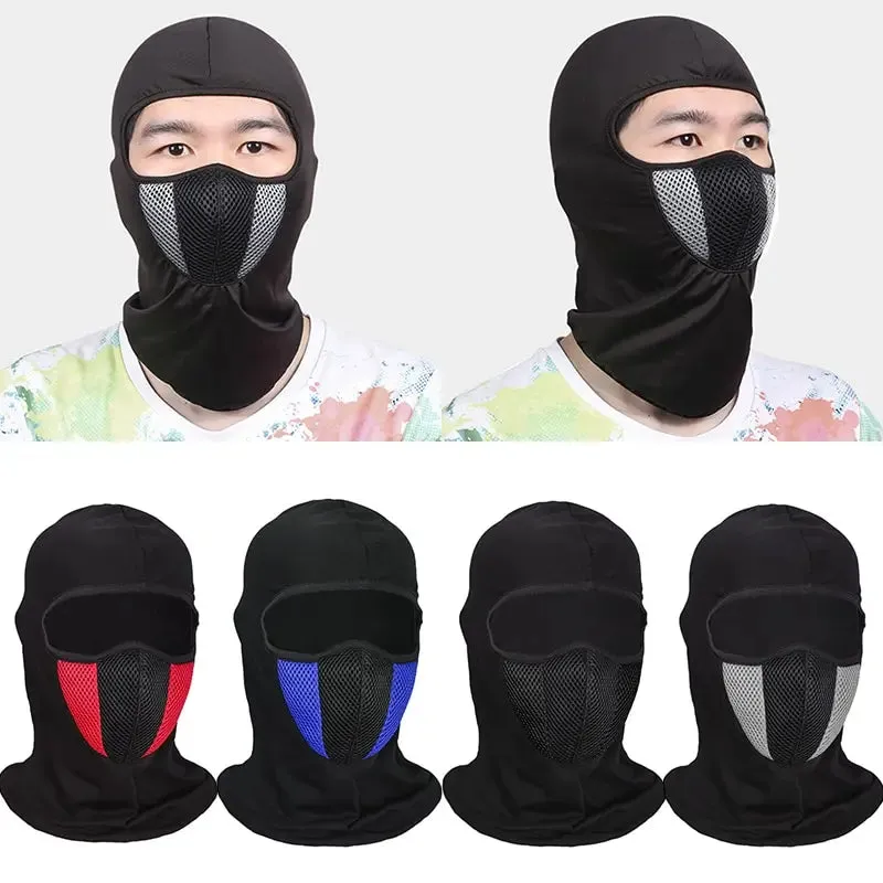 Motorcycle Full Face Mask Motorbike Mask Motocross Helmet Hood