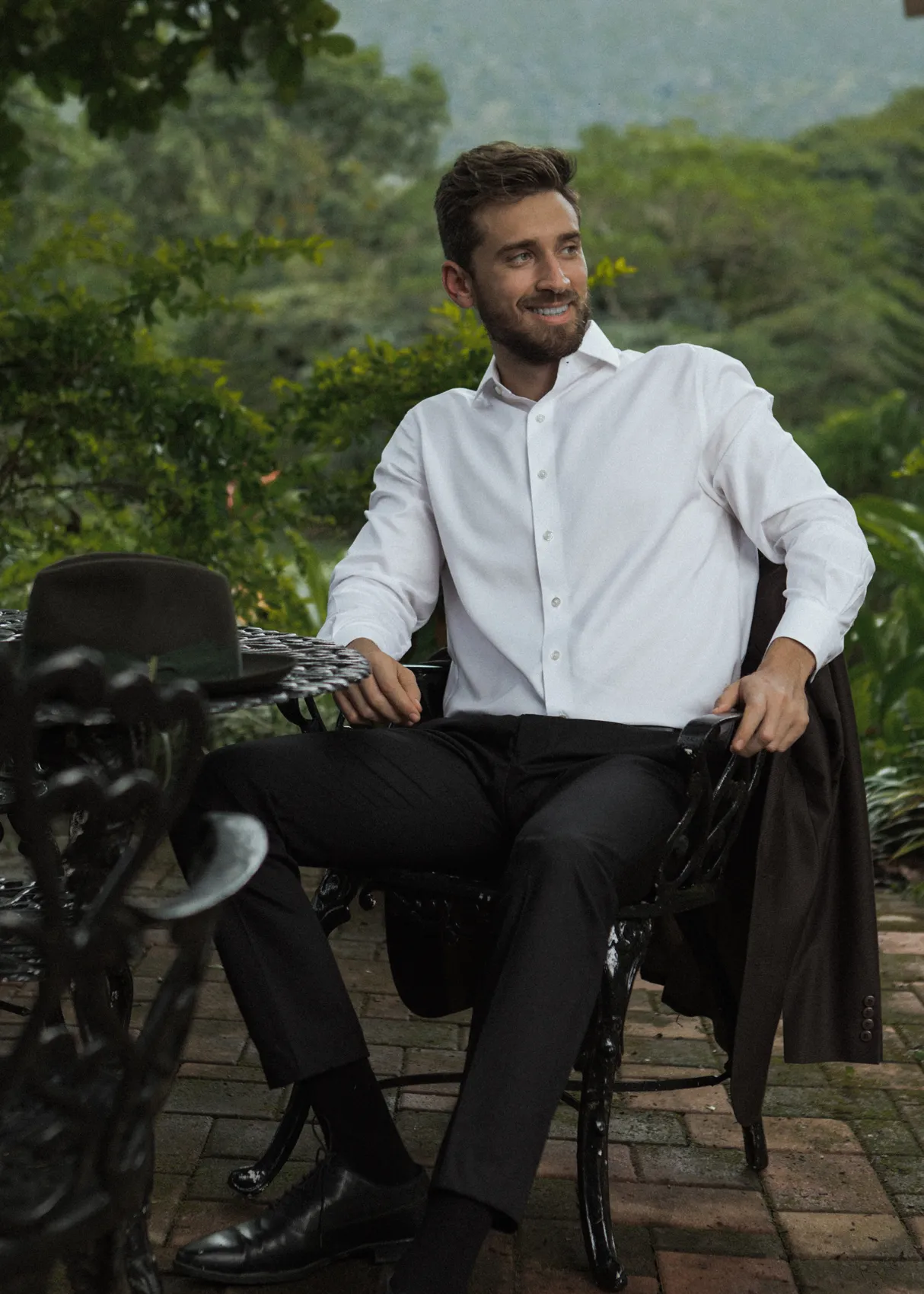 'NEW' Milano Re-Defined White Shirt Classic