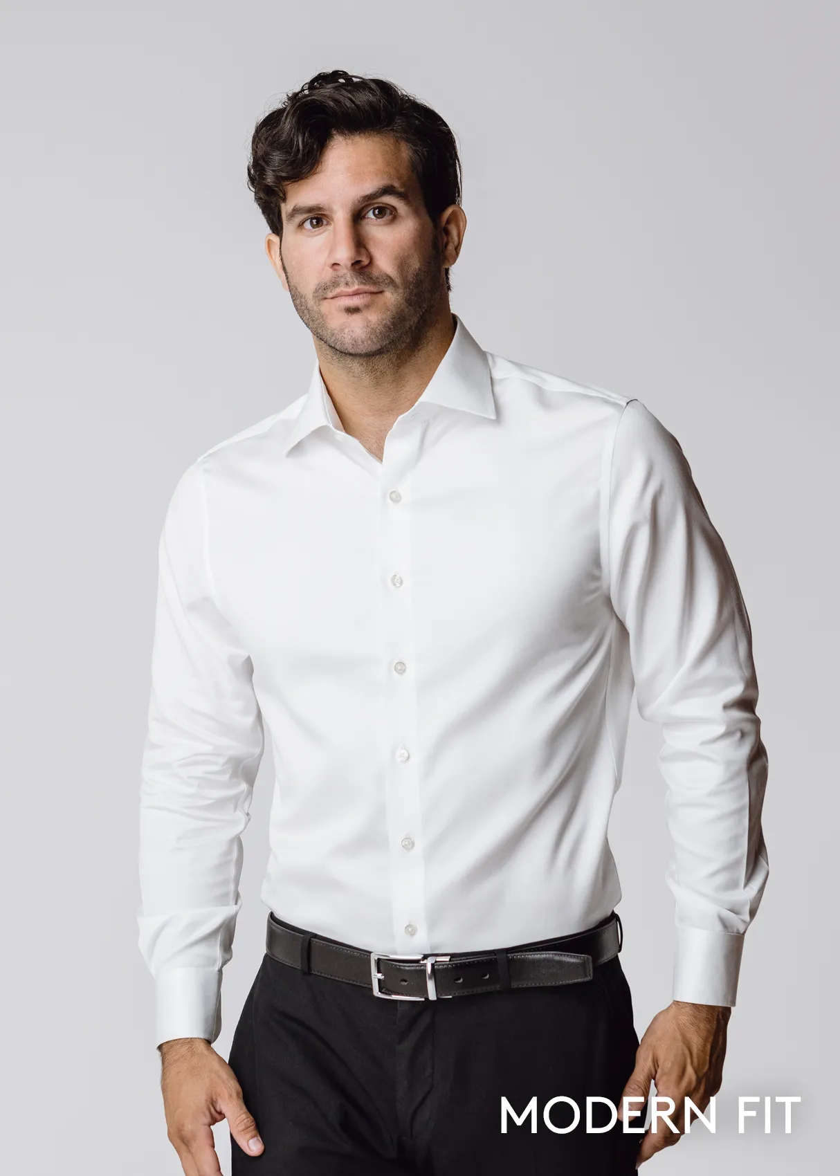 'NEW' Milano Re-Defined White Shirt Classic