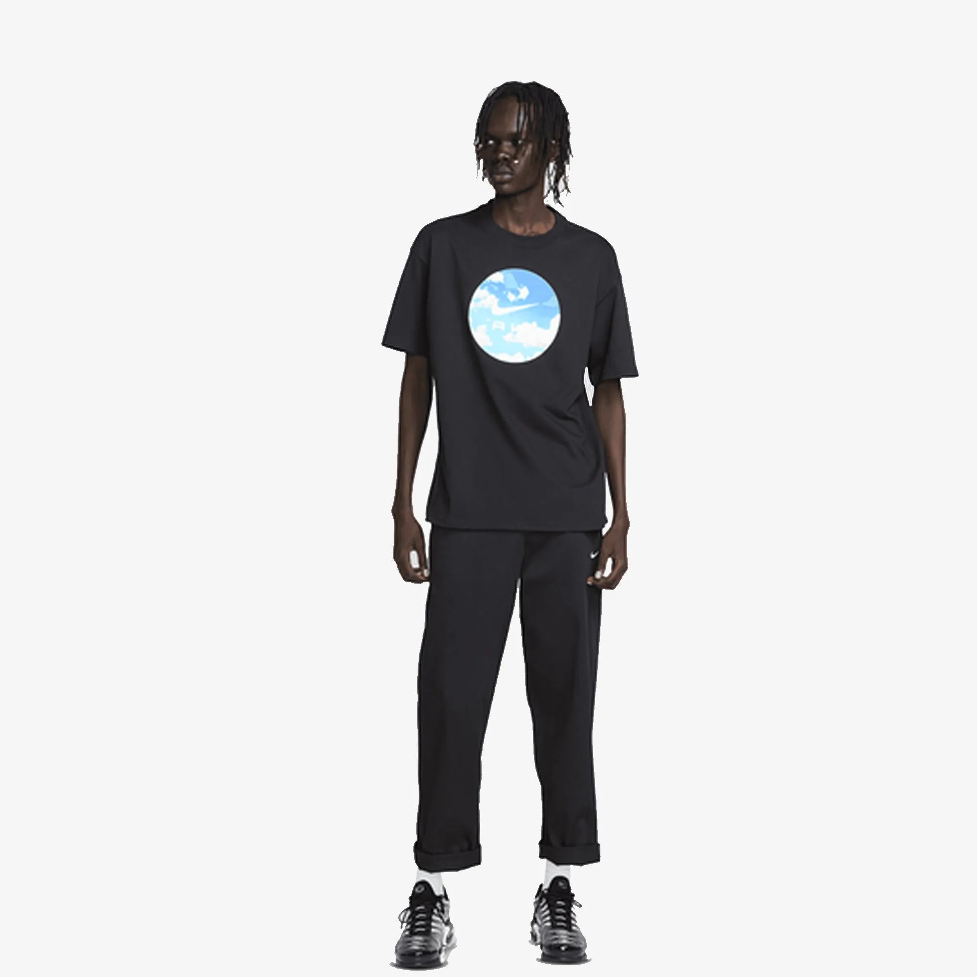 Nike | SOLO SWOOSH  { BLACK