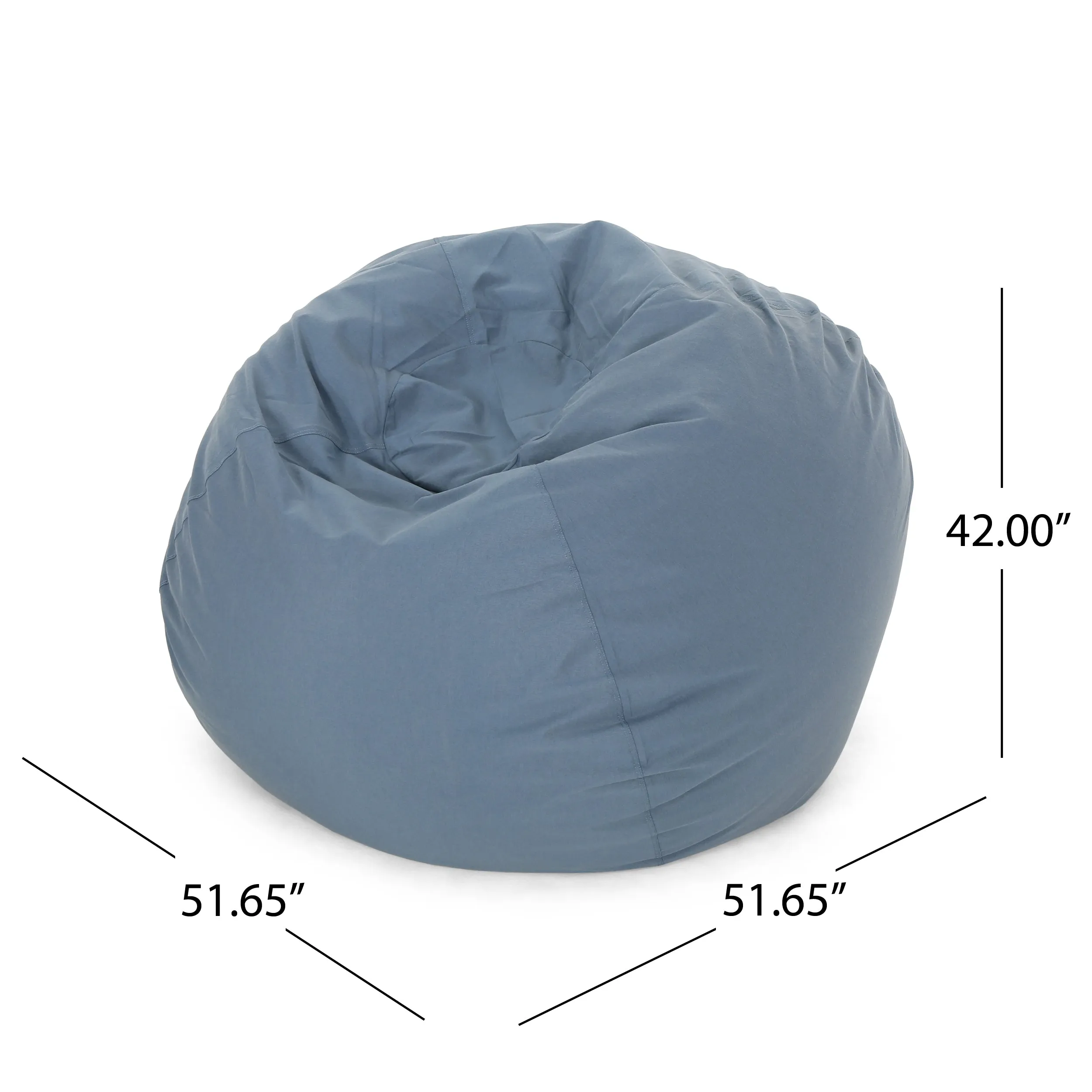 Poppy Indoor Water Resistant 4.5' Bean Bag