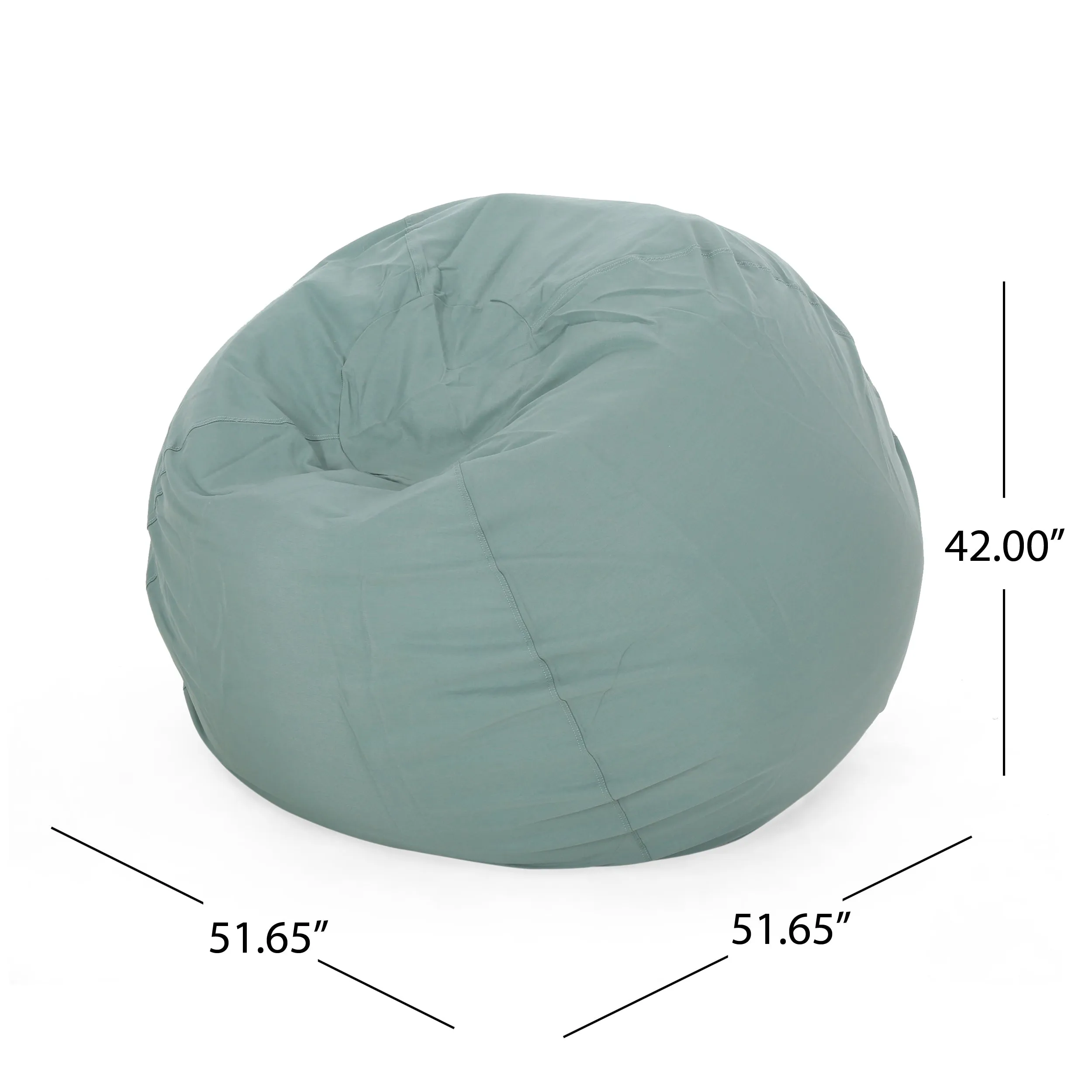 Poppy Indoor Water Resistant 4.5' Bean Bag