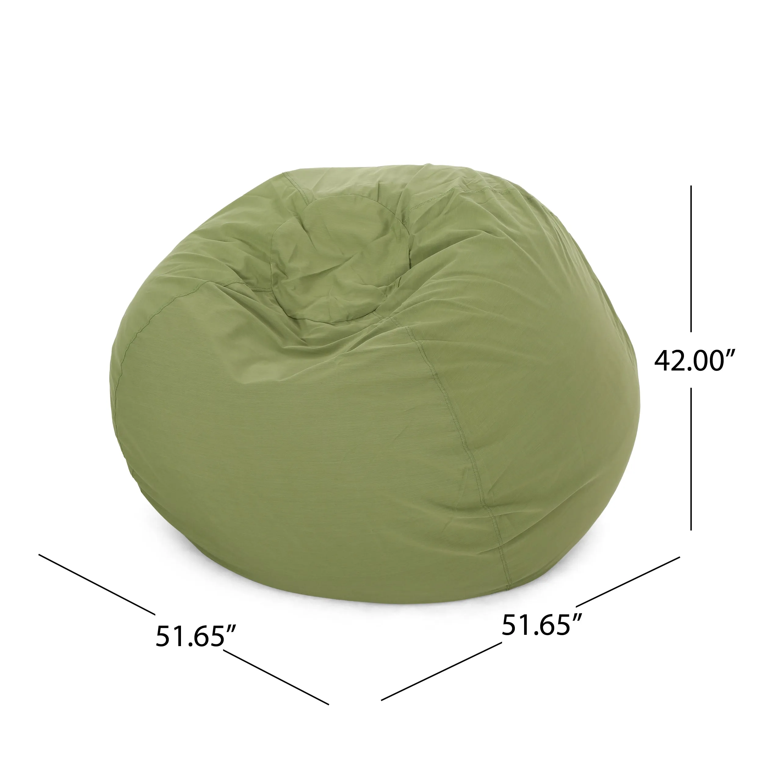 Poppy Indoor Water Resistant 4.5' Bean Bag