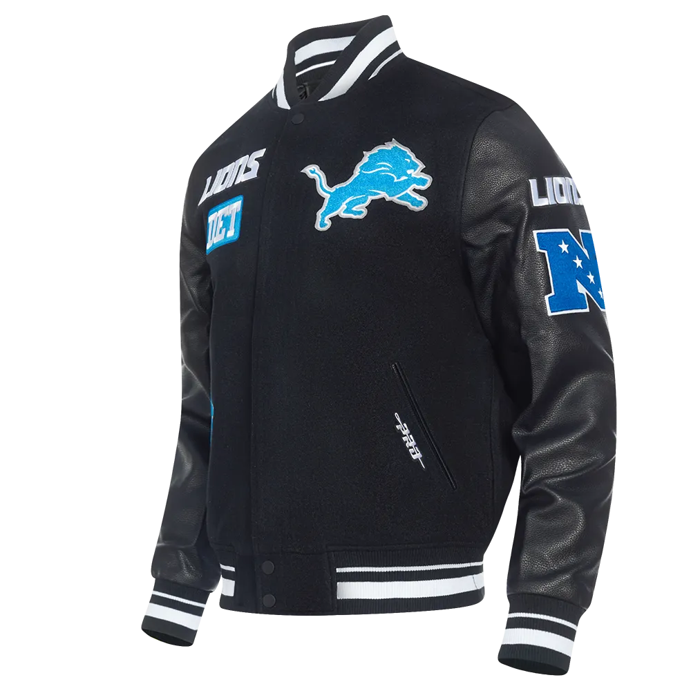 Pro Standard Detroit Lions NFC North Varsity Jacket