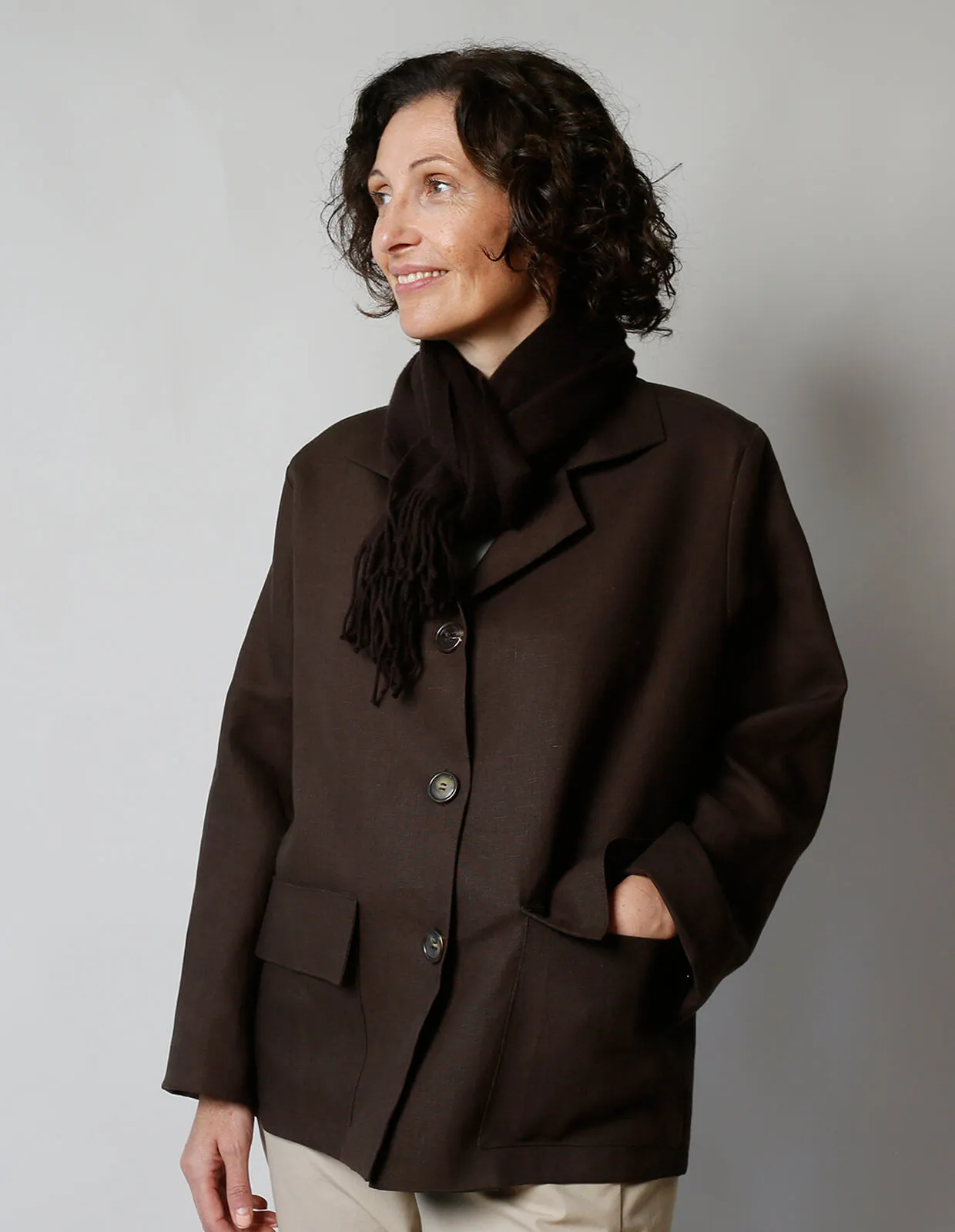 The Maker's Atelier 52, The Boxy Jacket PDF Pattern, with or without printing