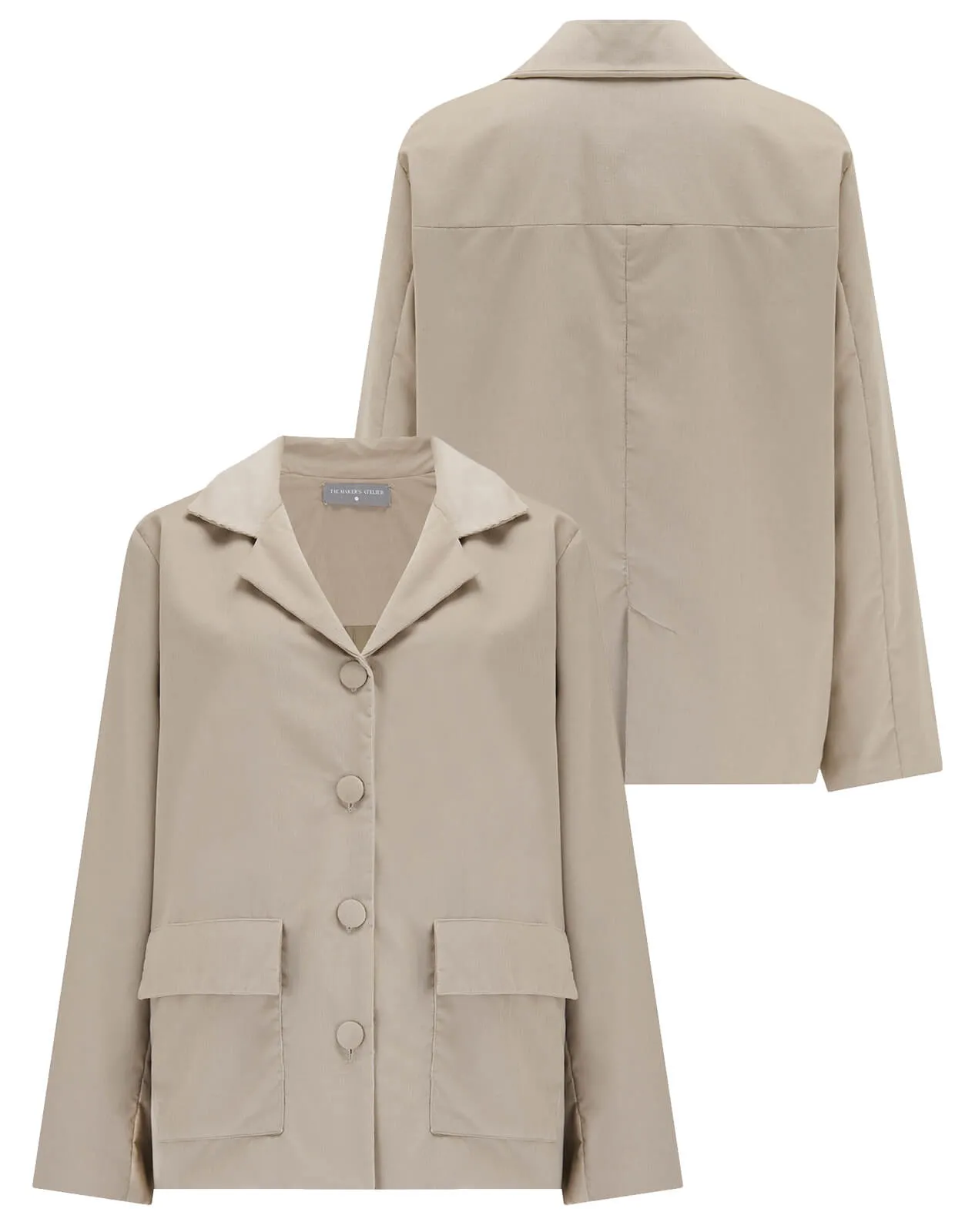 The Maker's Atelier 52, The Boxy Jacket PDF Pattern, with or without printing