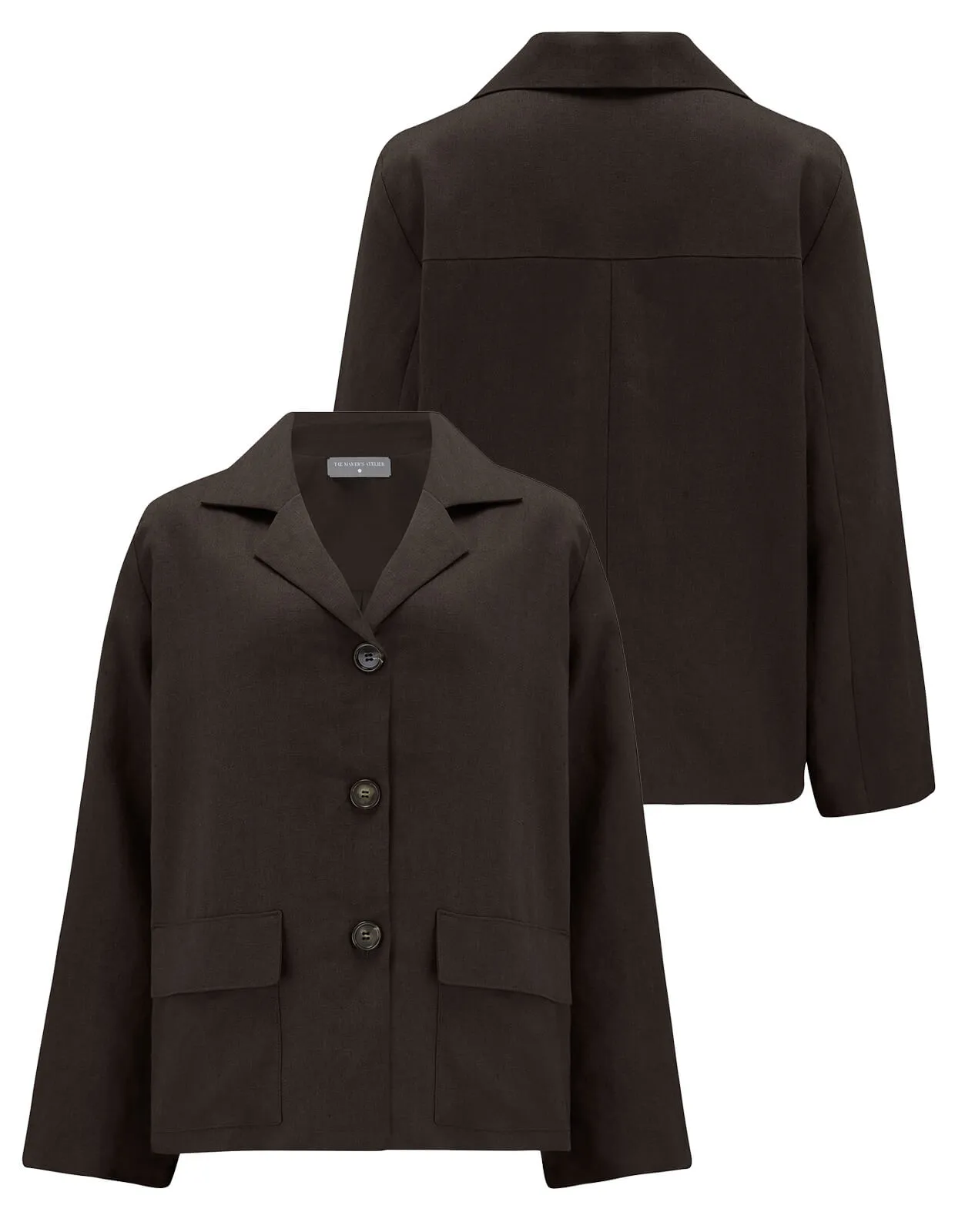 The Maker's Atelier 52, The Boxy Jacket PDF Pattern, with or without printing