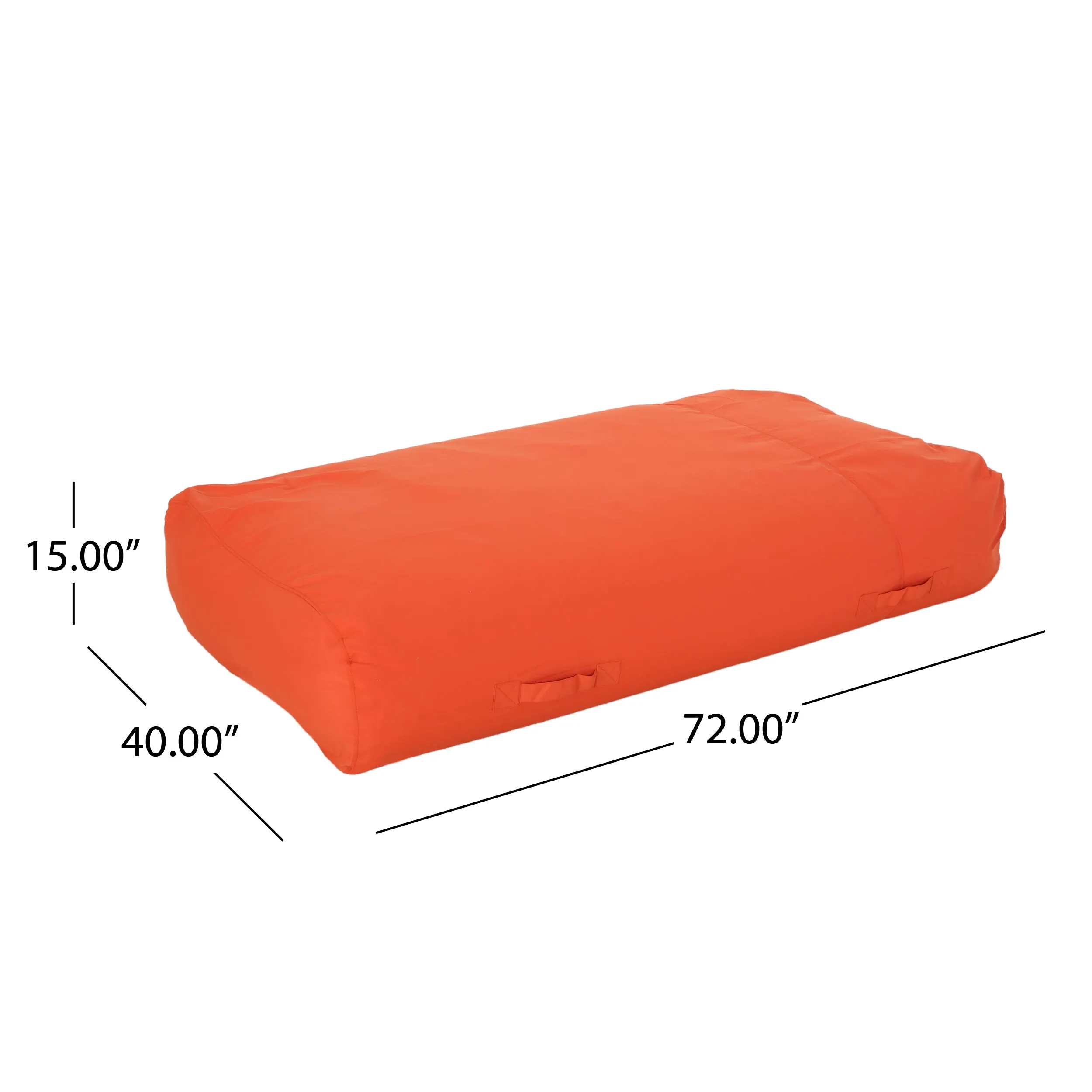 Vivien Outdoor Water Resistant 6'x3' Lounger Bean Bag