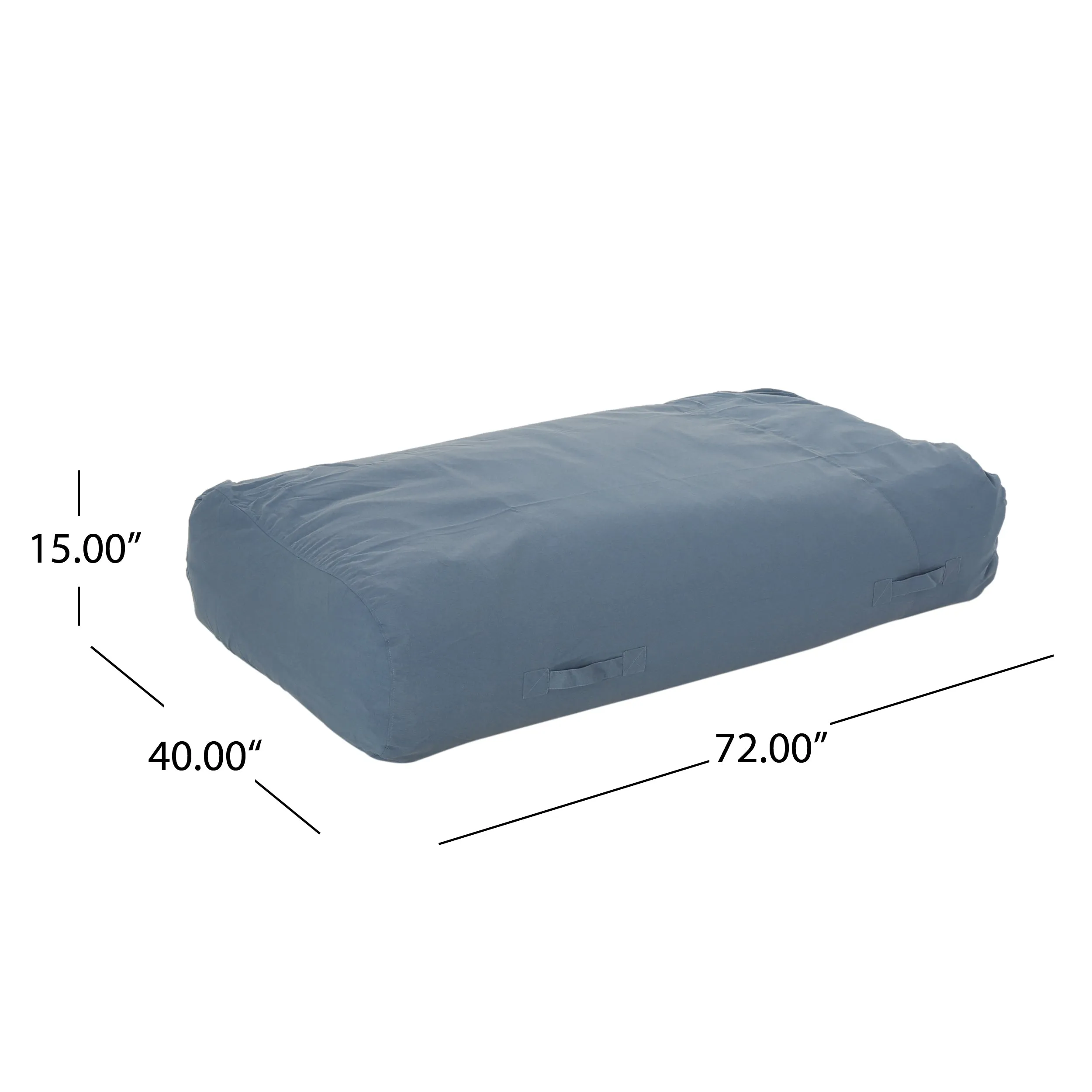 Vivien Outdoor Water Resistant 6'x3' Lounger Bean Bag